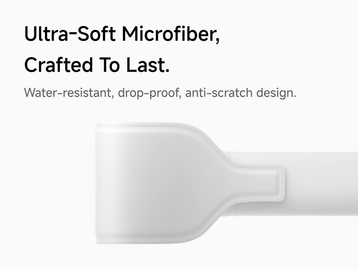 Ultra-Soft Microfiber,  
Crafted To Last.  

Water-resistant, drop-proof, anti-scratch design.
