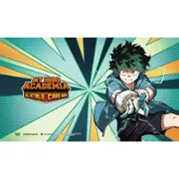 Jasco Games - My Hero Academia Collectible Card Game Set 6: Jet Burn - Izuku Midoriya Playmat - Front_Zoom
