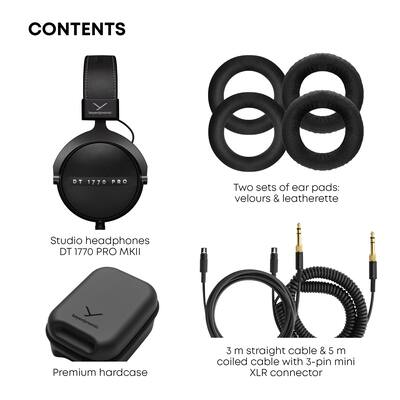 Beyerdynamic DT 1770 Pro MKII Premium Tesla studio headphones for Beyerdynamic DT 1770 Pro MKII Premium Tesla studio headphones for