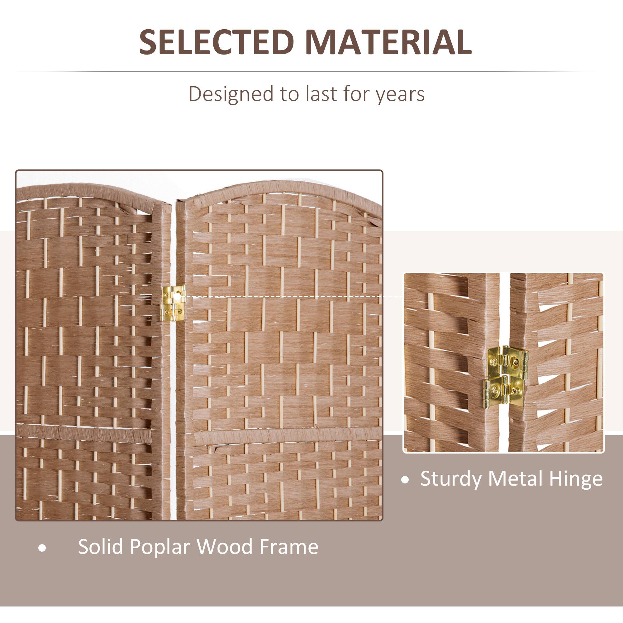 SELECTED MATERIAL  
Designed to last for years  

- Solid Poplar Wood Frame  
- Sturdy Metal Hinge