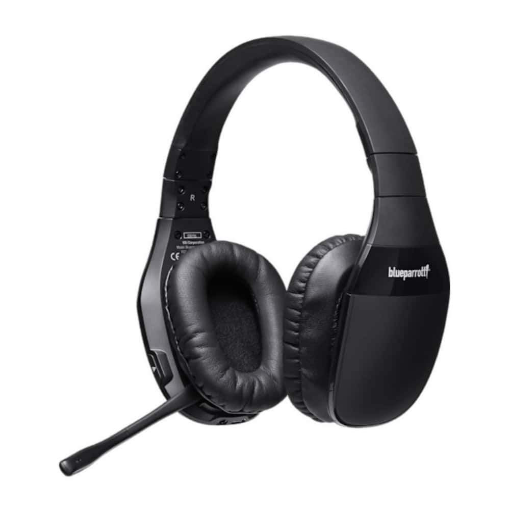 BlueParrott - S450 XT Bluetooth Noise Cancelling Stereo Headset (Refurbished) - Black