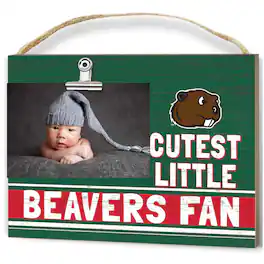 Jardine - Minot State Beavers 8" x 10" Cutest Little Team Logo Clip Photo Frame - Green