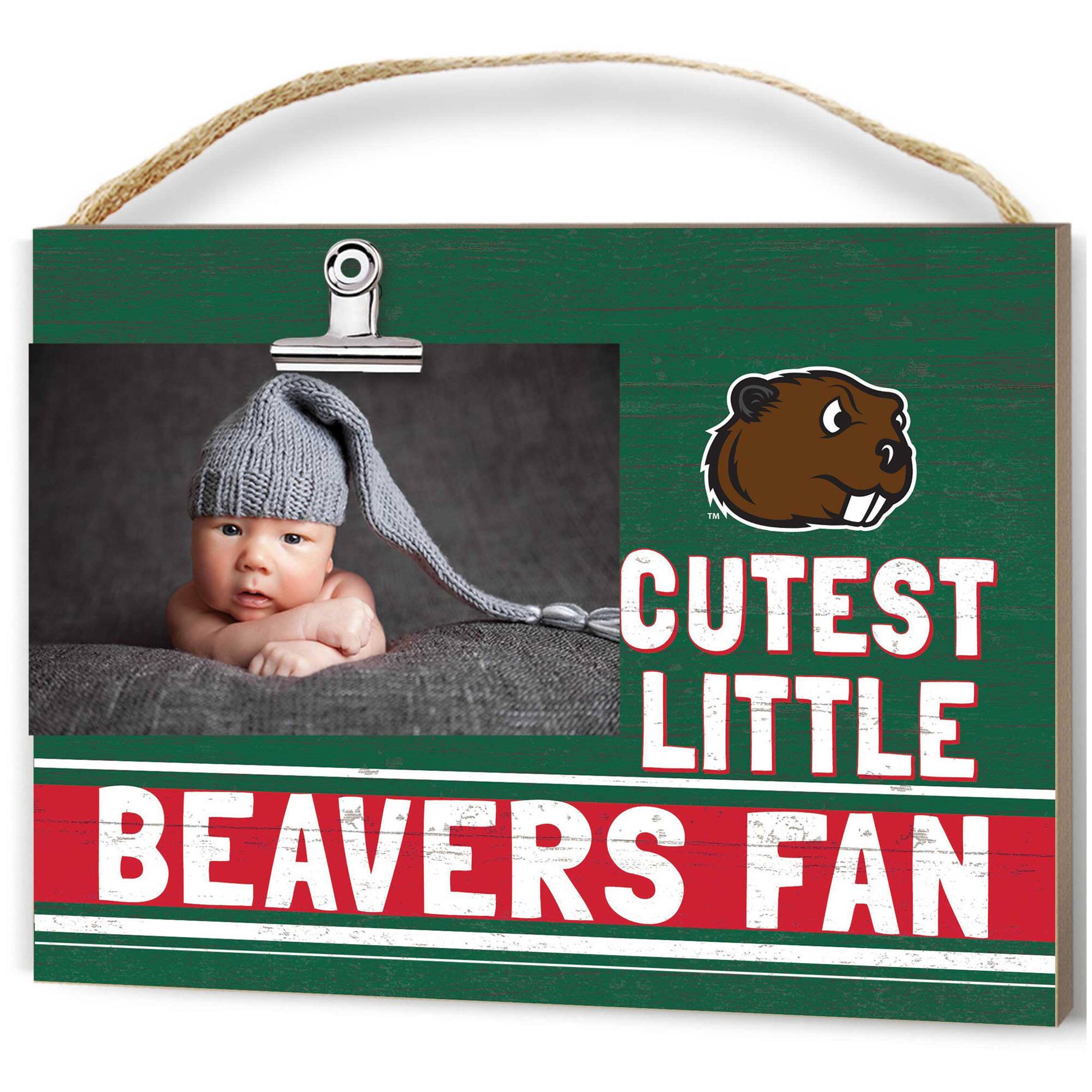 Minot State Beavers 8" x 10" Cutest Little Team Logo Clip Photo Frame