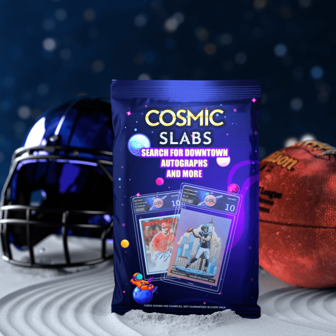 Cosmic Slabs - Football - Black, Purple
