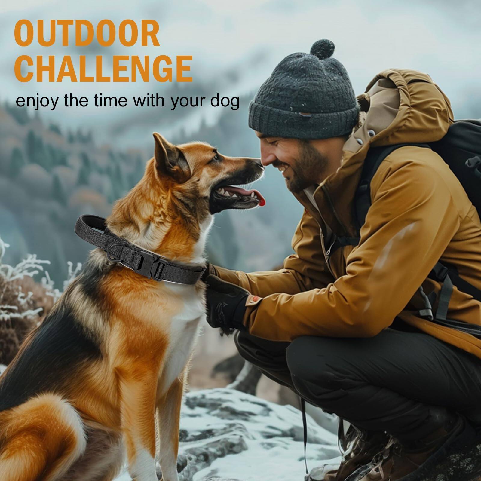 OUTDOOR CHALLENGE  
enjoy the time with your dog