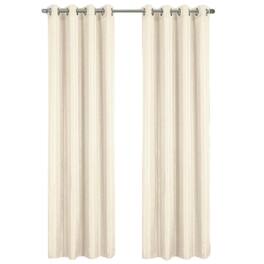 RT Designers Collection - RT Designer Collection Gibson Luxurious Decorative Grommet Curtain Panel 54" x 90" - Beige