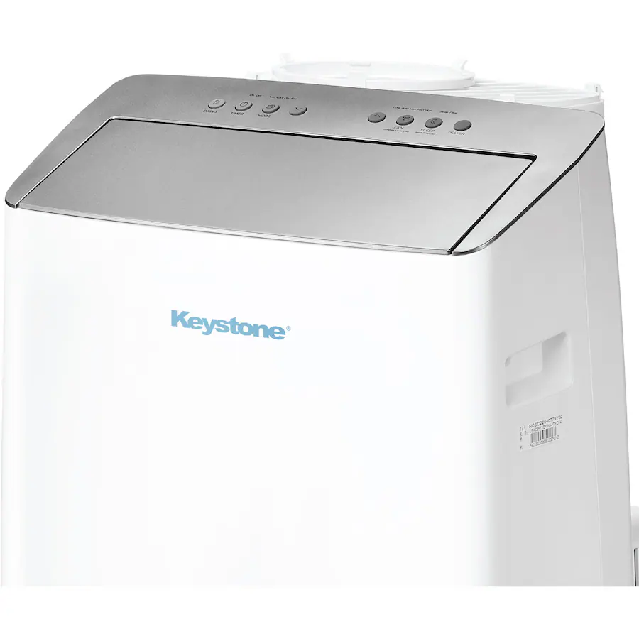 Keystone 14,000 BTU ASHRAE/12,000 BTU DOE Portable Inverter Air ...
