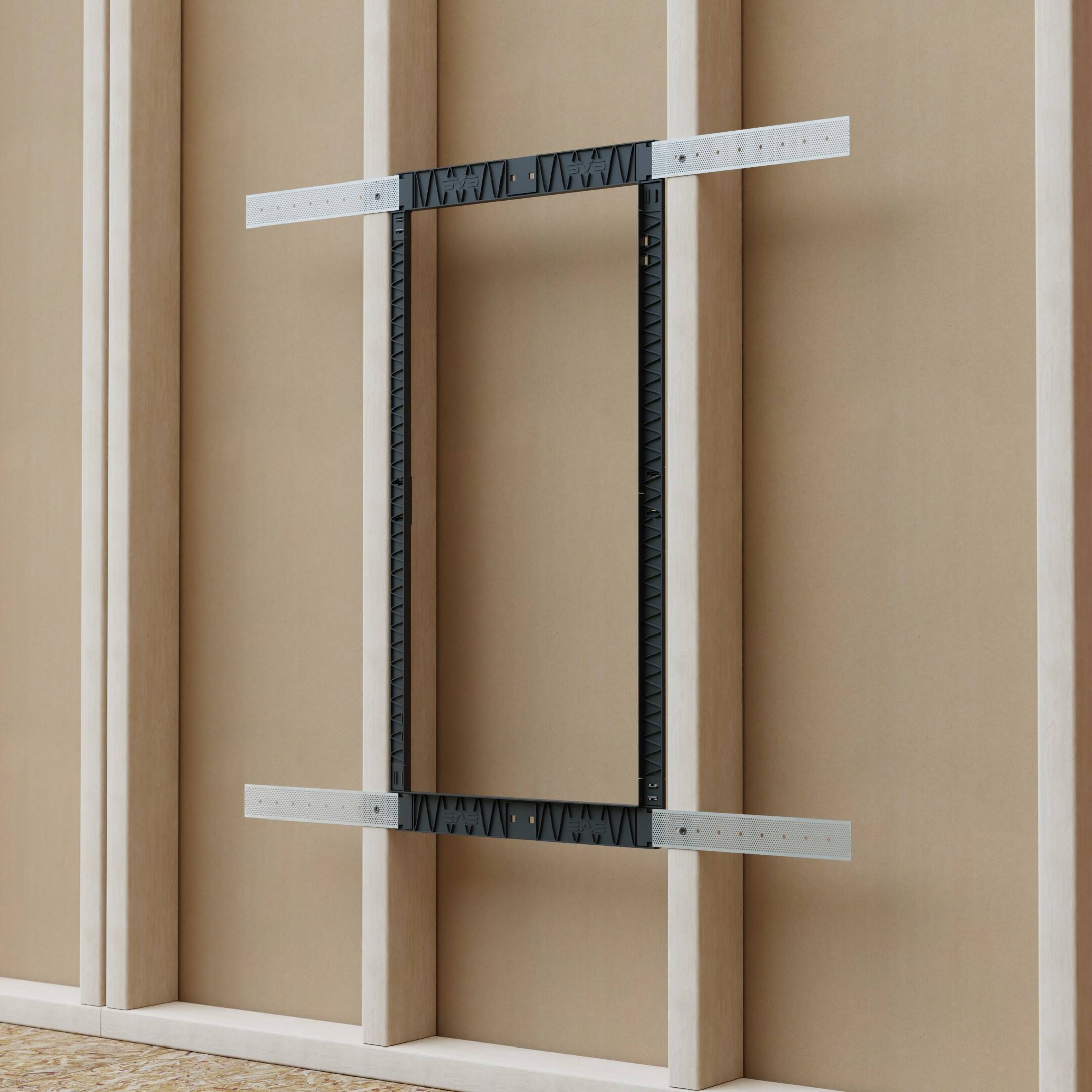 Alt View 11. SVS - Pre-Construction Kit for SVS 3000 In-Wall Subwoofer System - Black.