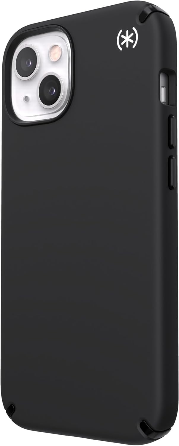 Angle. Speck - Speck Presidio2 Pro with MagSafe Black Case - iPhone 14/13 - Black.