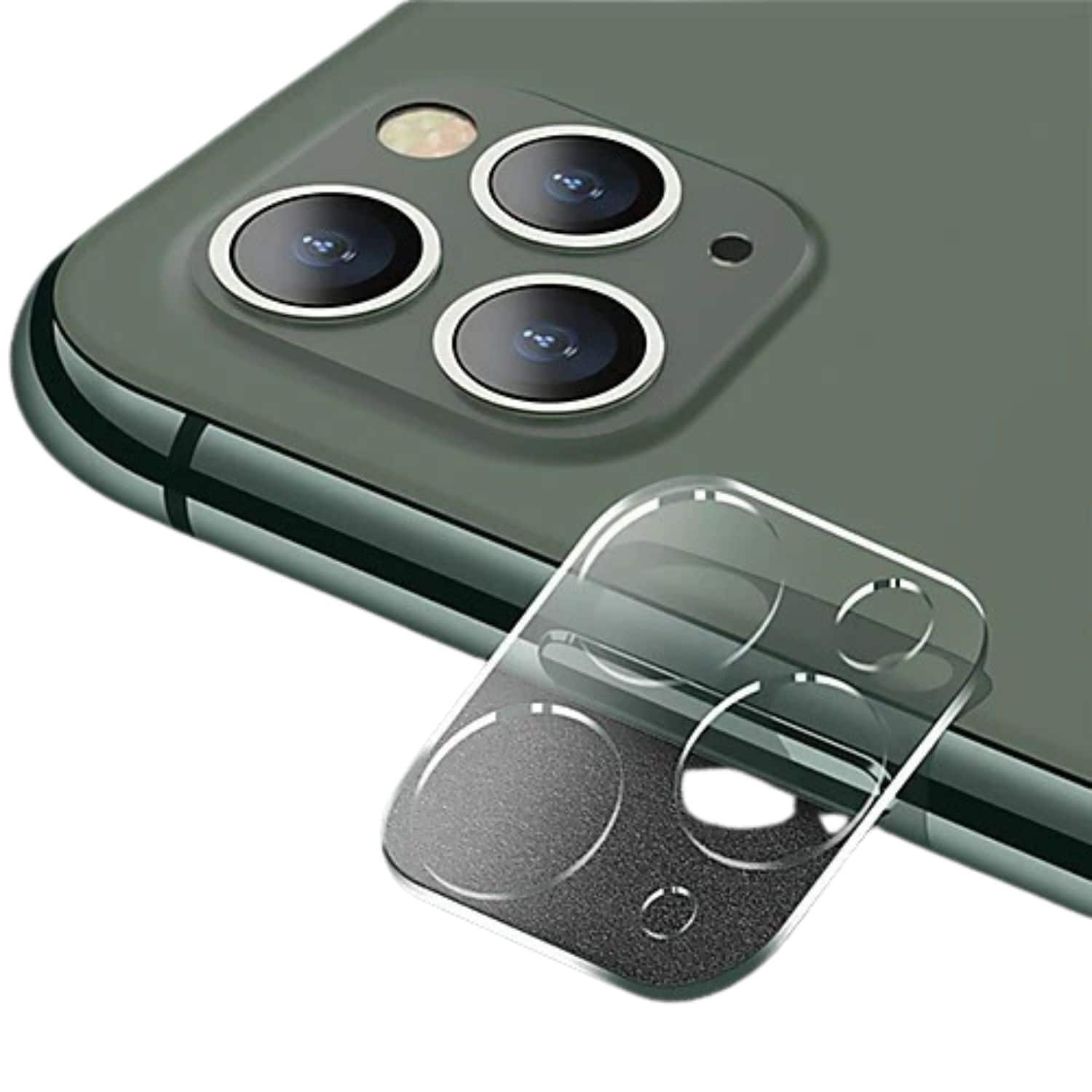 Home Collection - Tempered Glass Camera Lens Protector Cover for iPhone 15 Pro Max (6.7") - Clear