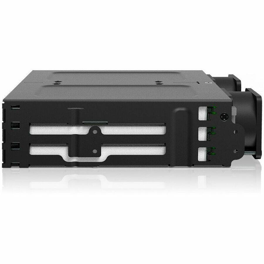 Alt View 1. Icy Dock - Icy Dock CP097 Drive Enclosure for 5.25" U.2, U.3, PCI Express NVMe 4.0 x4 - SFF-8654 SlimSAS Host Interface Internal -.