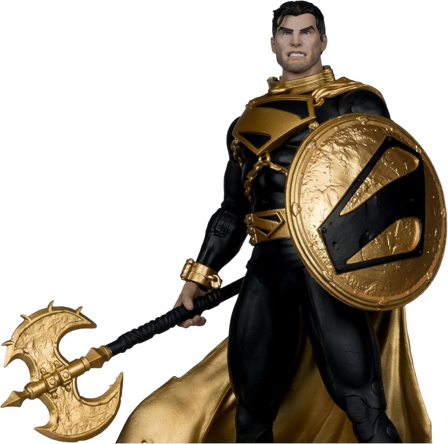 Alt View 3. McFarlane Toys - DC Multiverse Gold Label Collection: Future State Superman - Knightmare Edition 7" Figure.