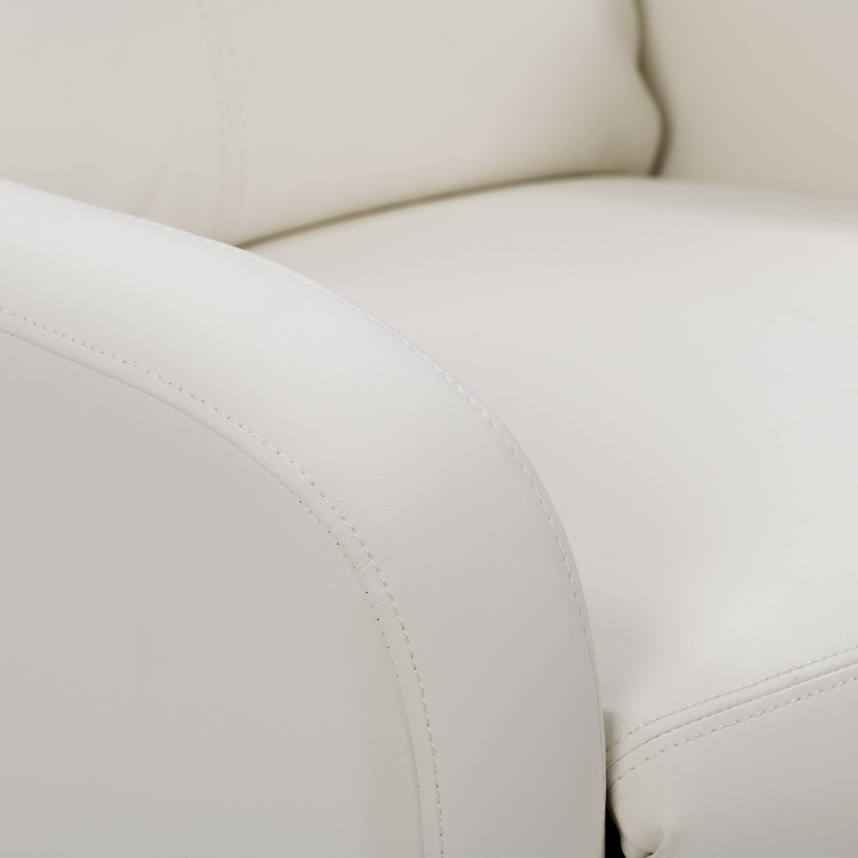 Alt View 17. CorLiving - Oren PU Recliner - White.