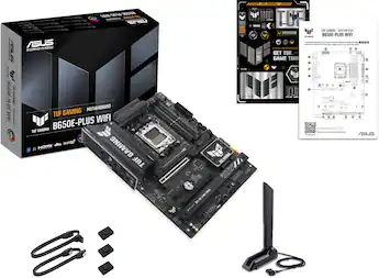 ASUS TUF GAMING B650E PLUS WIFI (Socket AM5) AMD B650 ATX DDR5 Wi ASUS TUF GAMING B650E PLUS WIFI (Socket AM5) AMD B650 ATX DDR5 Wi