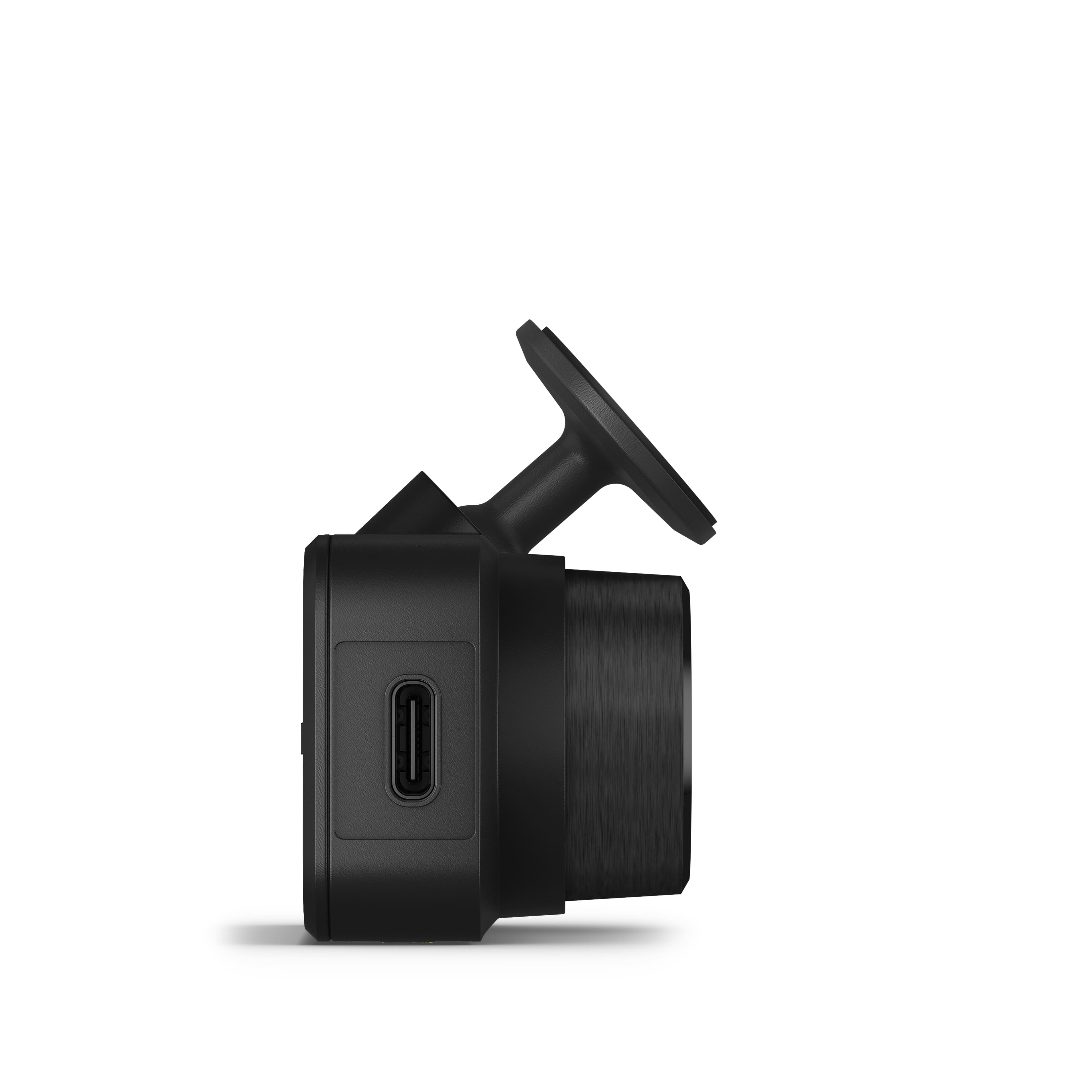 Alt View 11. Garmin - Dash Cam Mini 3 Ultracompact 1080p Dash Cam with a 140-degree Field of View and built-in Clarity Polarizer - Black.