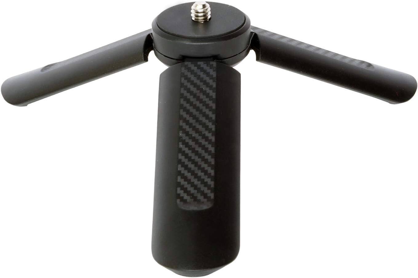 Schertz - TR-1 Compact Mini Tabletop Tripod/Hand Grip with 1/4" Screw for GoPro, DSLR, Camera, Osmo & More