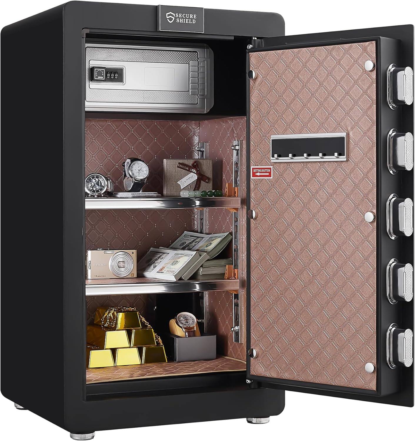 SECURE SHIELD  
SETTING BUTTON