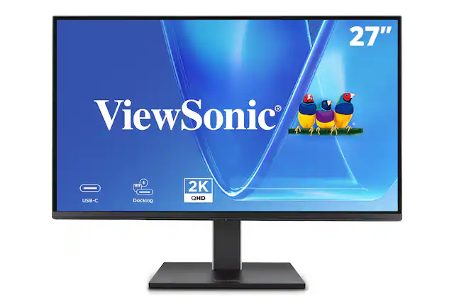 27" ViewSonic USB-C 4 Docking 2K QHD