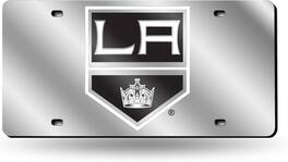 Rico Industries - Los Angeles Kings Acrylic License Plate Laser Tag - Multi