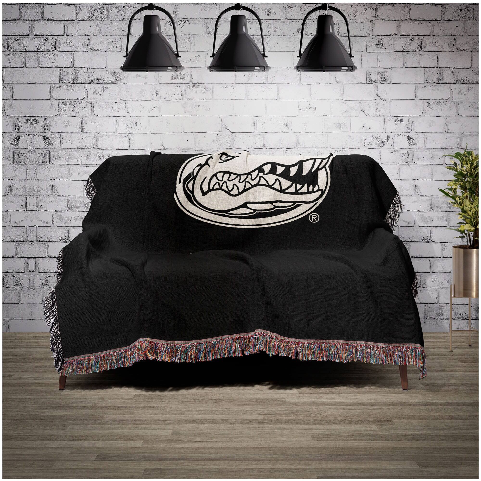 Alt View 1. Chad & Jake - Florida Gators Woven Blanket - Black.