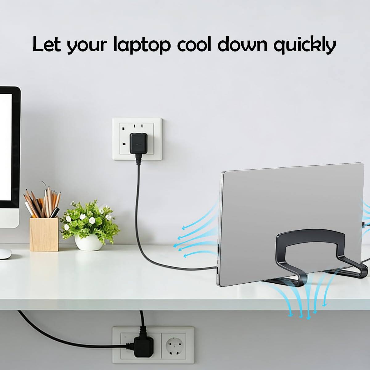 Let your laptop cool down quickly