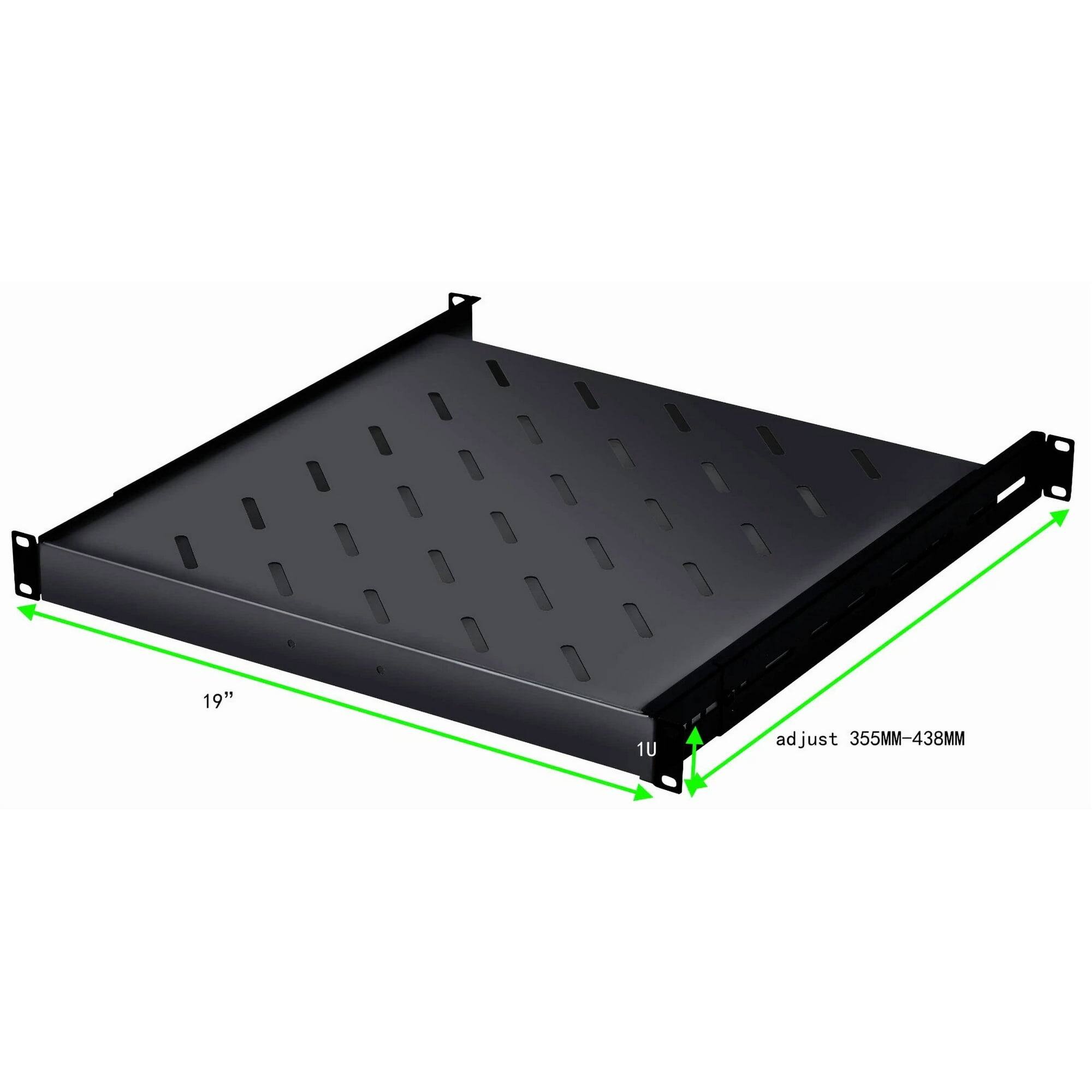19" 1U adjust 355MM-438MM