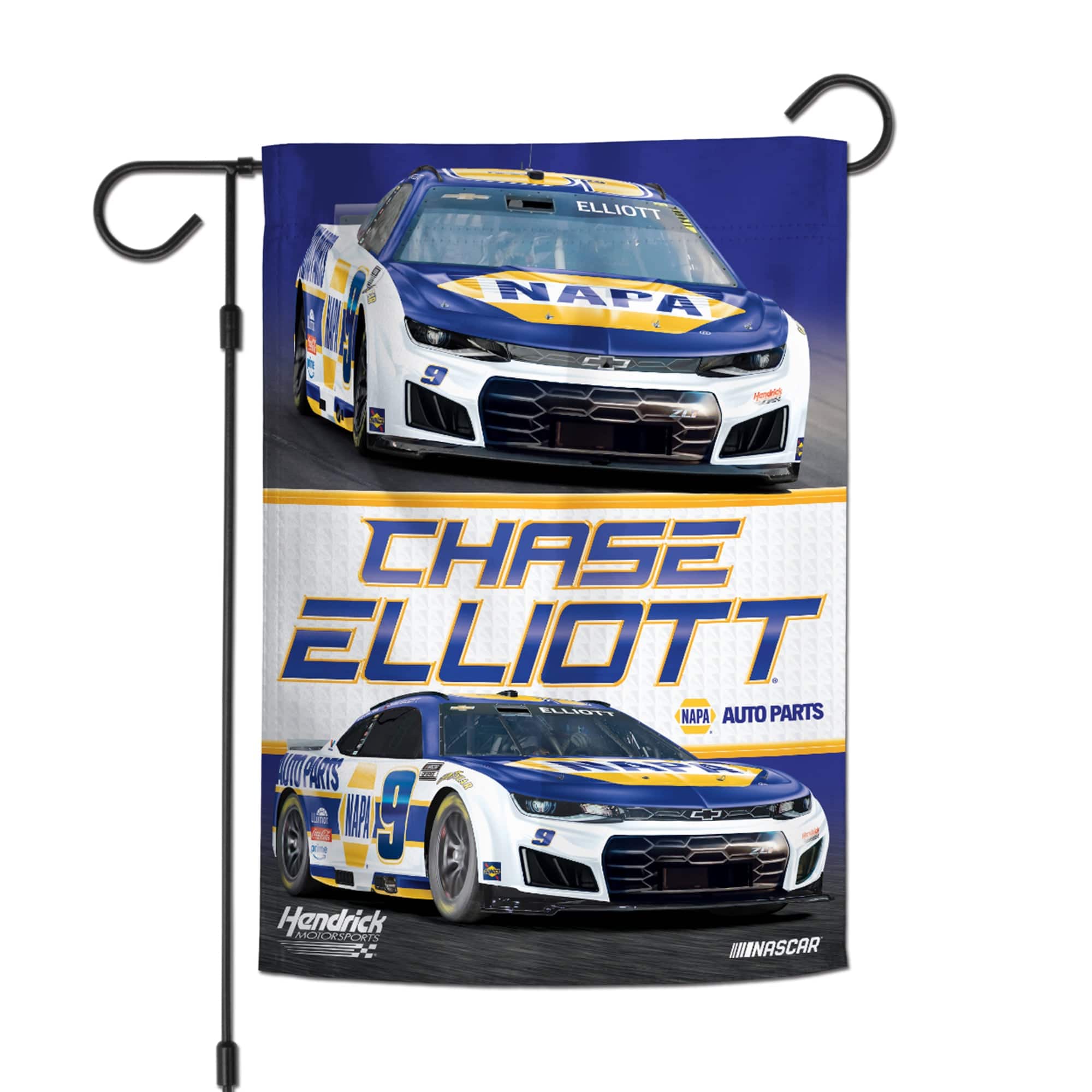 "WinCraft - Chase Elliott 12"" x 18"" Double-Sided Garden Flag - Multicolor" price history on PriceWatchPro
