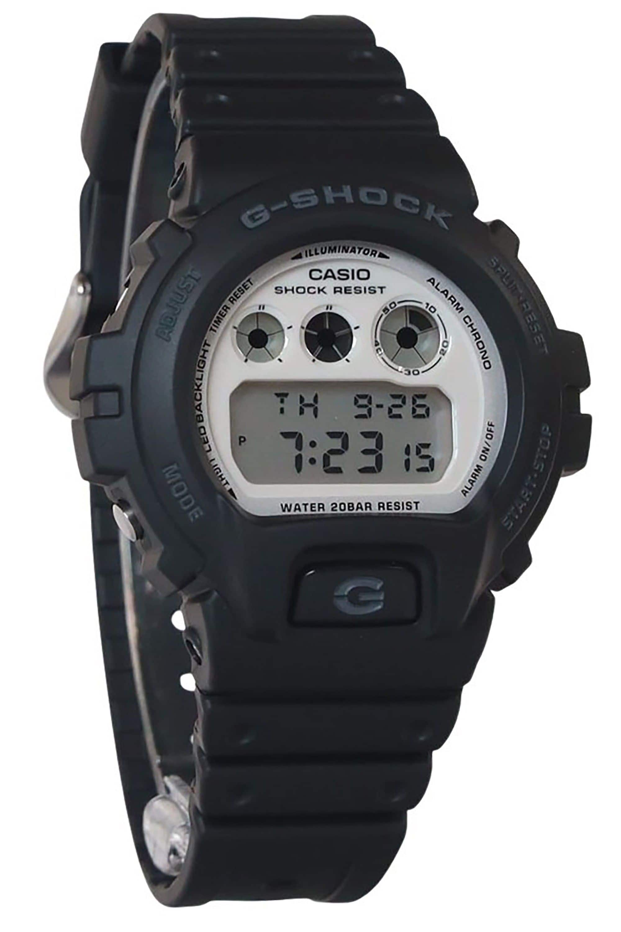 Casio - G-Shock Digital Resin Strap Quartz DW-6900WD-1 200M Men's Watch - Cream