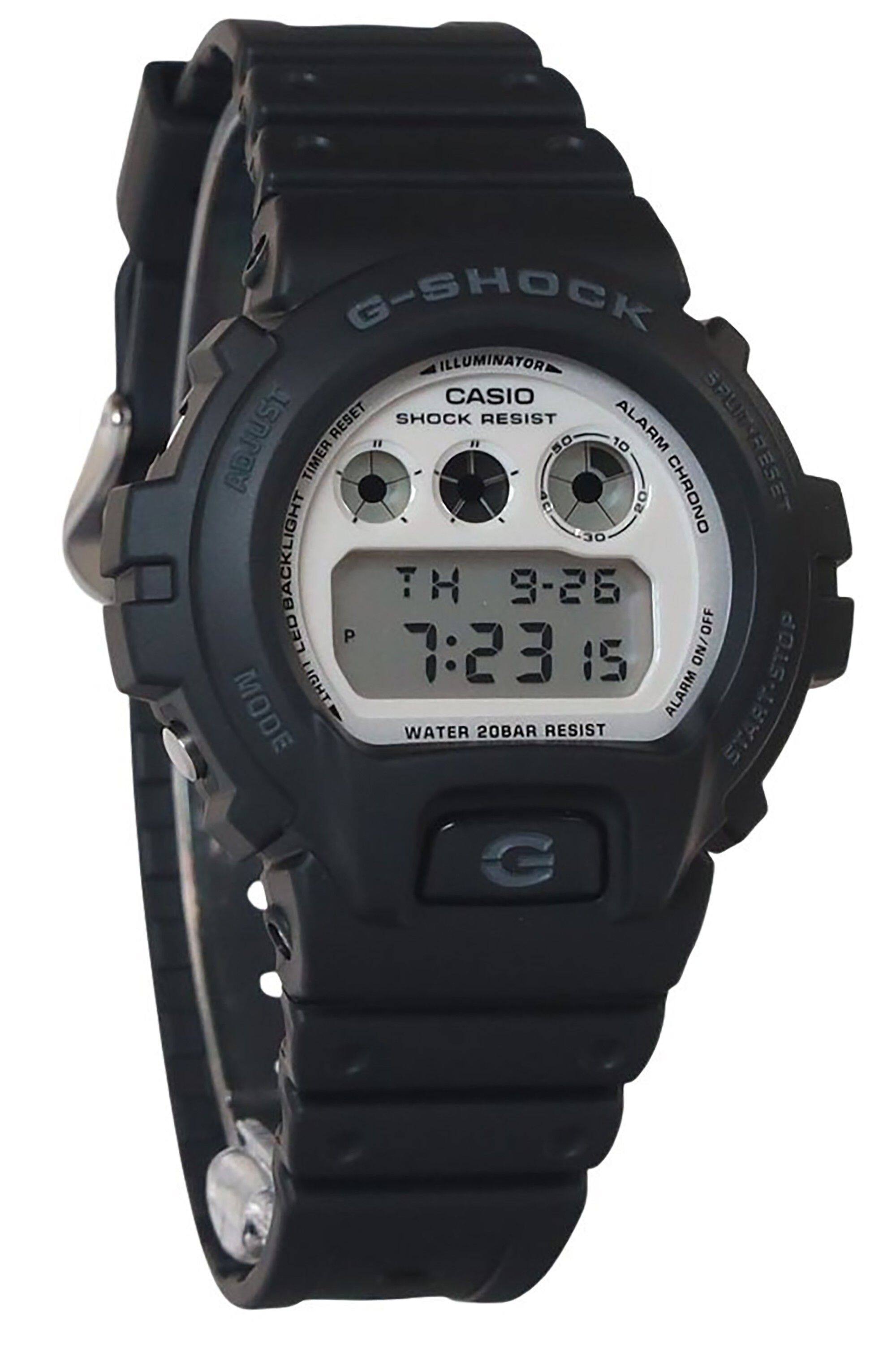 Casio - G-Shock Digital Resin Strap Quartz DW-6900WD-1 200M Men's Watch - Cream
