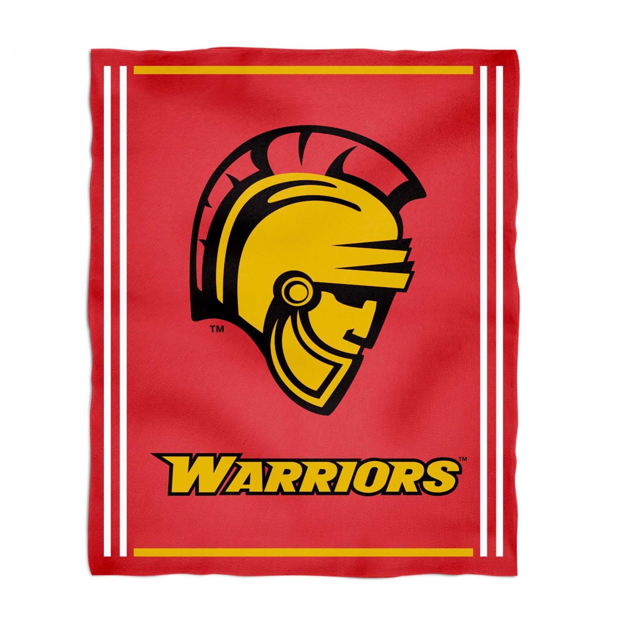 Vive La Fete - Cal State Stanislaus Warriors 36'' x 48'' Big Mascot Blanket - Red
