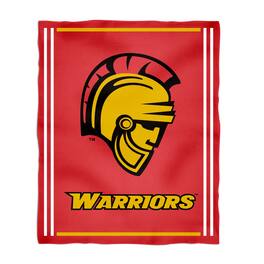 Vive La Fete - Cal State Stanislaus Warriors 36'' x 48'' Big Mascot Blanket - Red