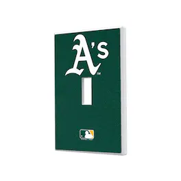 Keyscaper - Athletics Solid Single Toggle Light Switch Plate - Multicolor