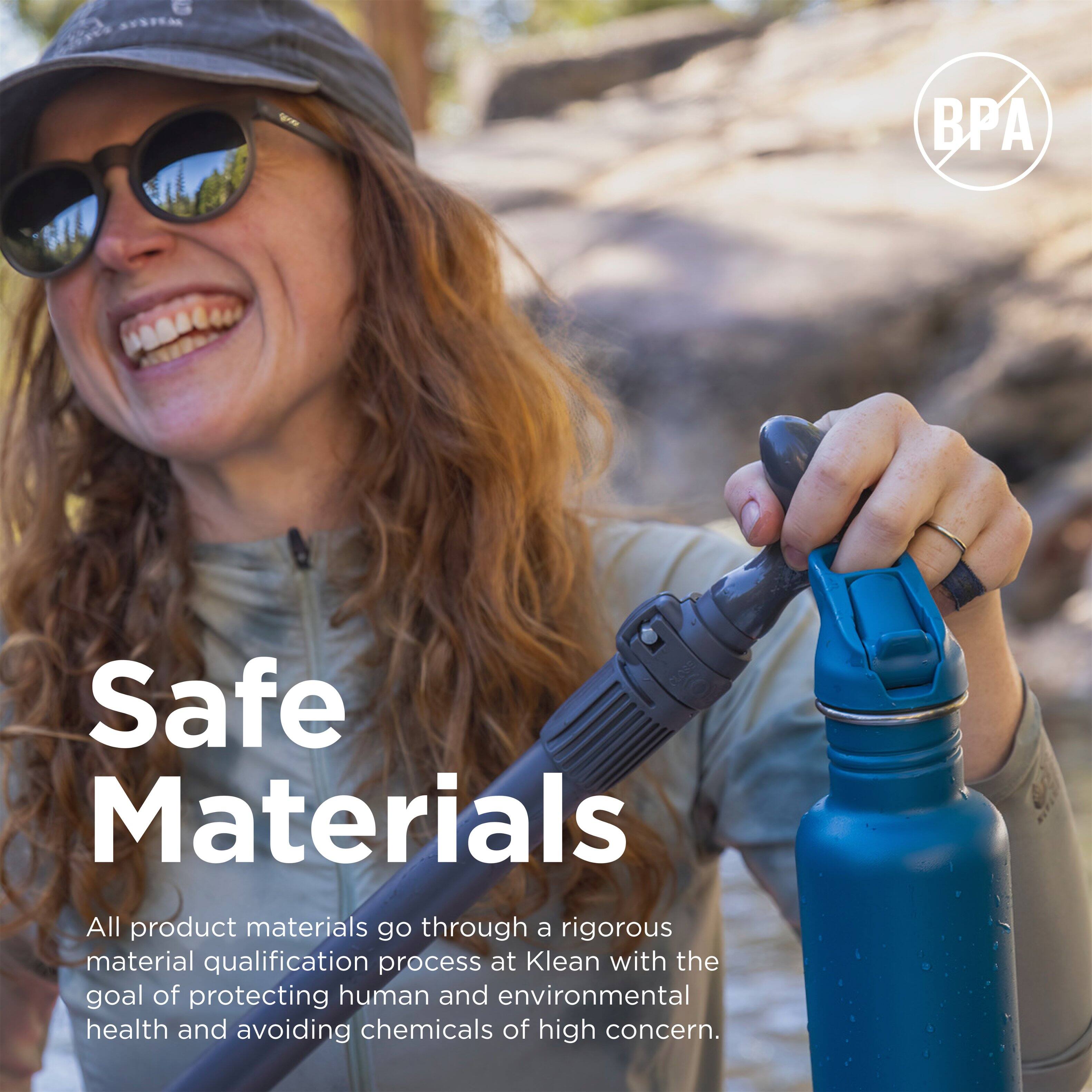 AUSTEM BPA Safe Materials

All product materials go through a rigorous material qualification process at Klean with the goal of protecting human and environmental health and avoiding chemicals of high concern.