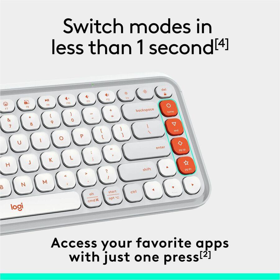 Switch modes in less than 1 second[4]  
Access your favorite apps with just one press[2]