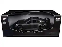 Porsche 911 GT3 Carbon Fiber "Carbon Series - Bburago 50th Anniversary" 1/18 Diecast Model Car by Bburago - Black