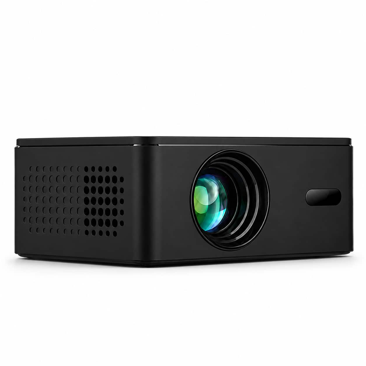 BOSS - A32 HD Projector - HD Projector, Auto Focus, 460 Lumens - w/ Free Screen & Mount - Black