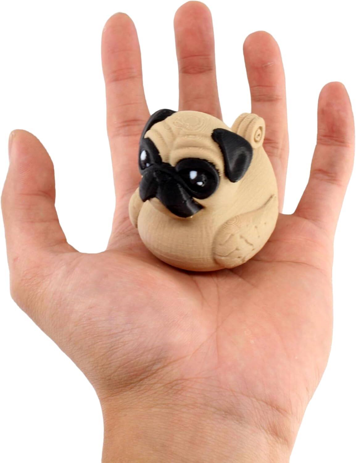 JuzToys Pug Duck Figurine – Duck for 4x4 Ducking, Fun Car Dashboard ...