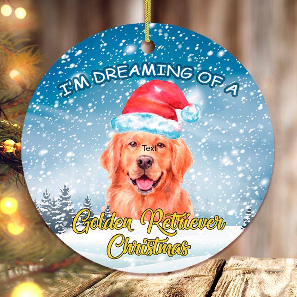 I'm Dreaming of a  
Golden Retriever Christmas  

Text