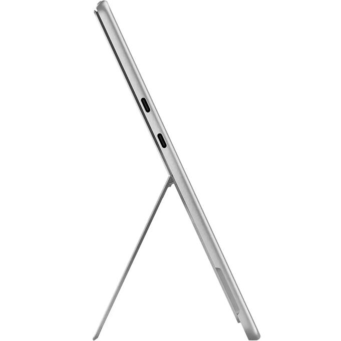 Alt View 3. Microsoft - Surface Pro 11 Tablet 13" Copilot+ PC Touch X Elite 16GB 512GB SSD Win11H, Platinum - Gray.