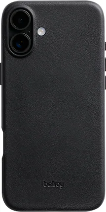 Bellroy - iPhone 16 Plus Leather Phone Case - Black