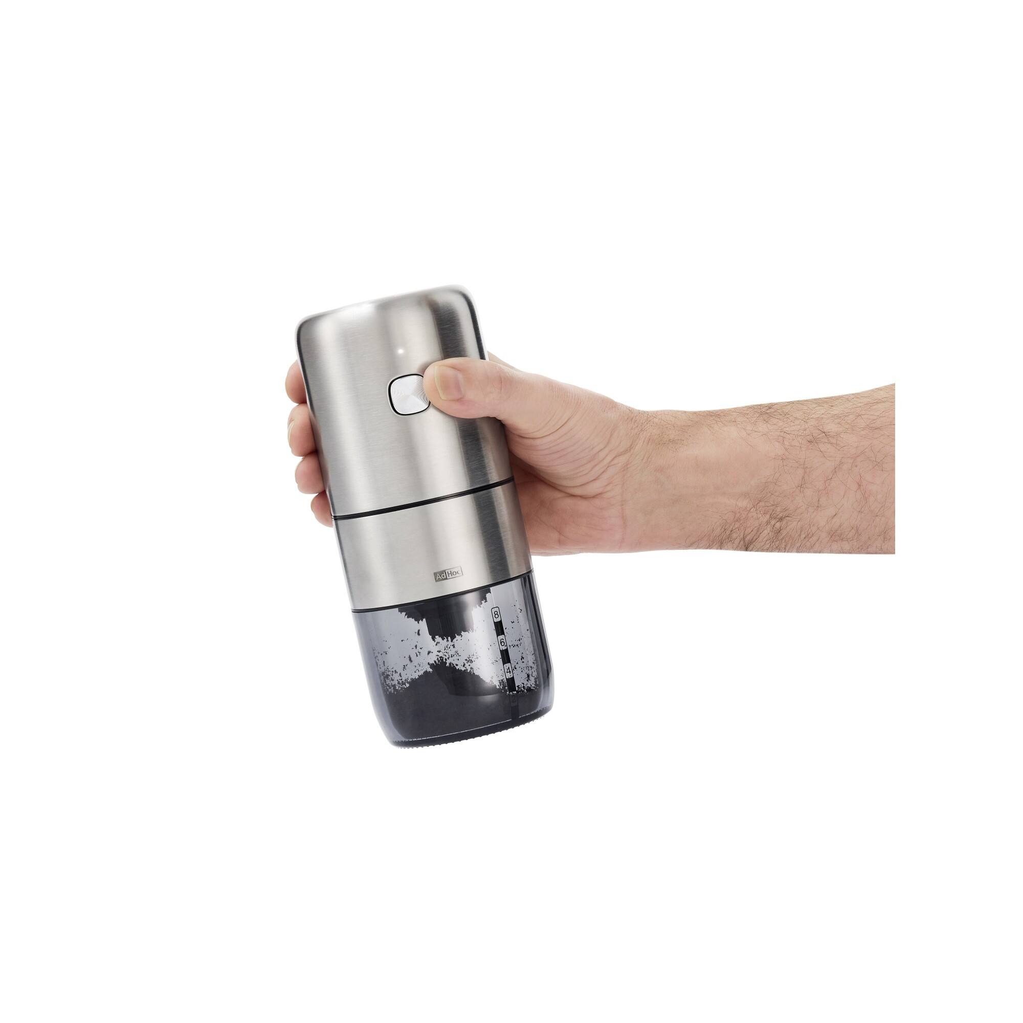 Alt View 5. Ad Hoc - Electric Coffee Grinder - Clear.