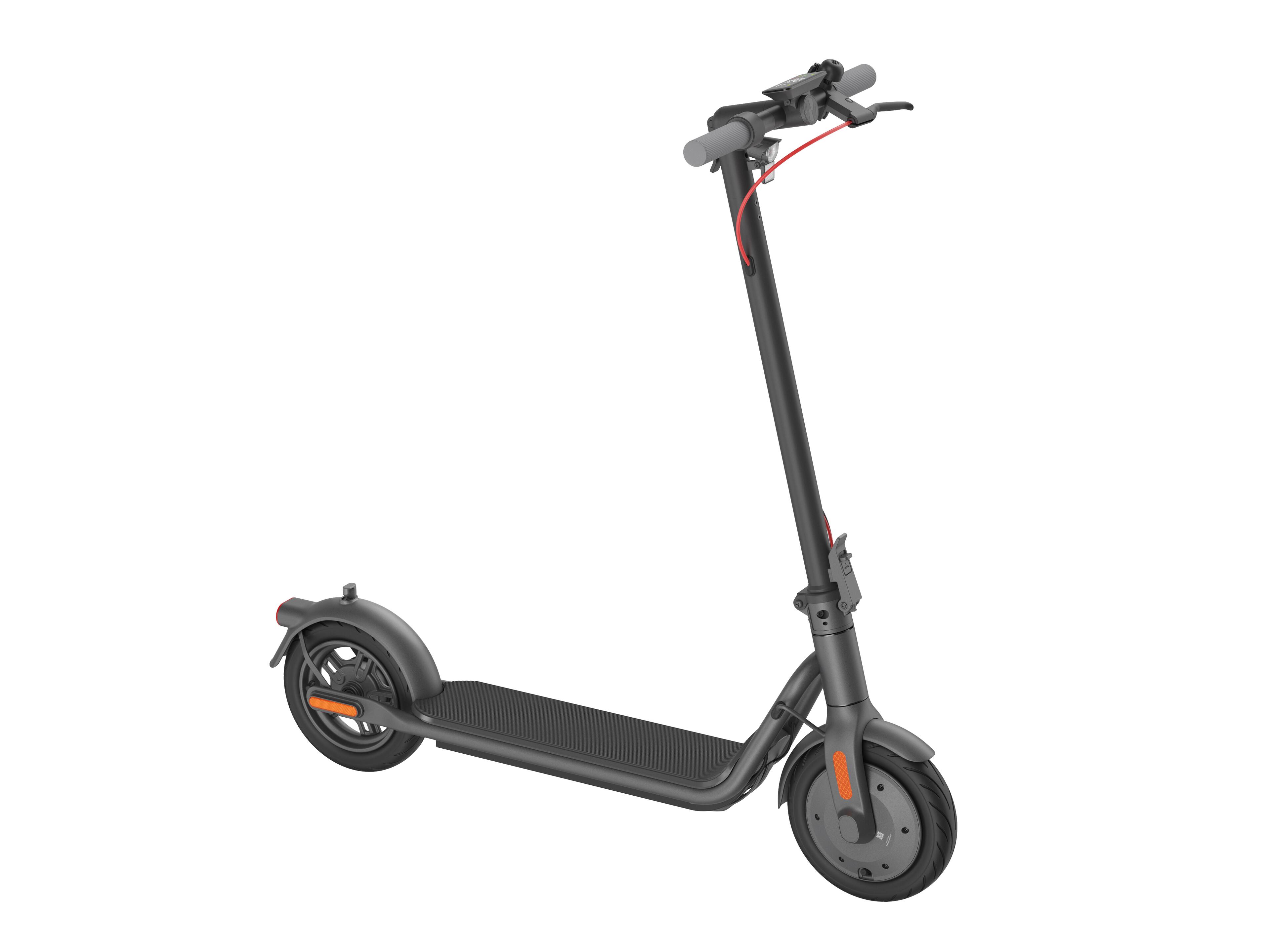 Alt View 11. NAVEE - V25 PRO Foldable Electric Scooter w/16 mi Max Operating Range & 20 mph Max Speed - Black.