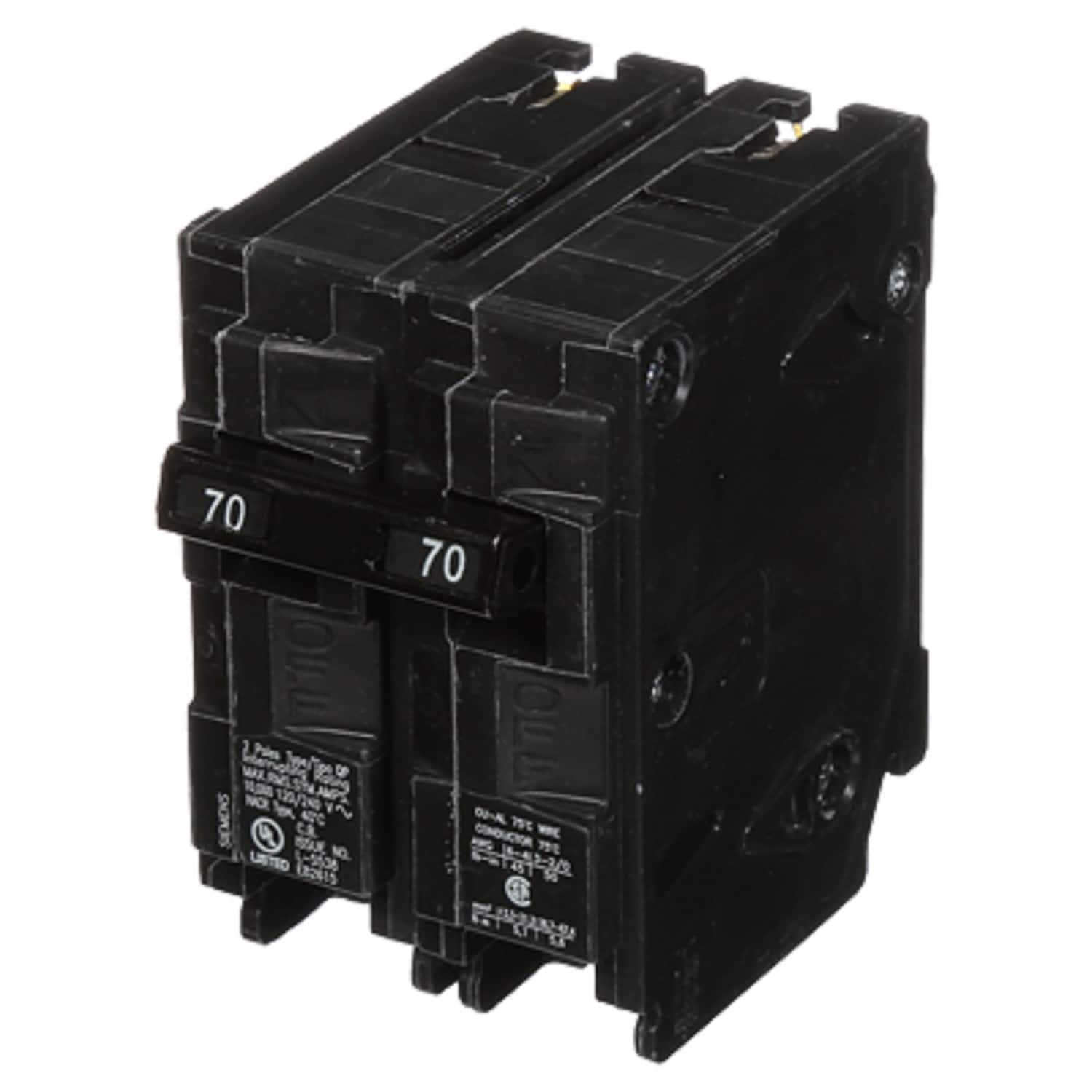 Siemens - 70 amps 2-Pole Circuit Breaker
