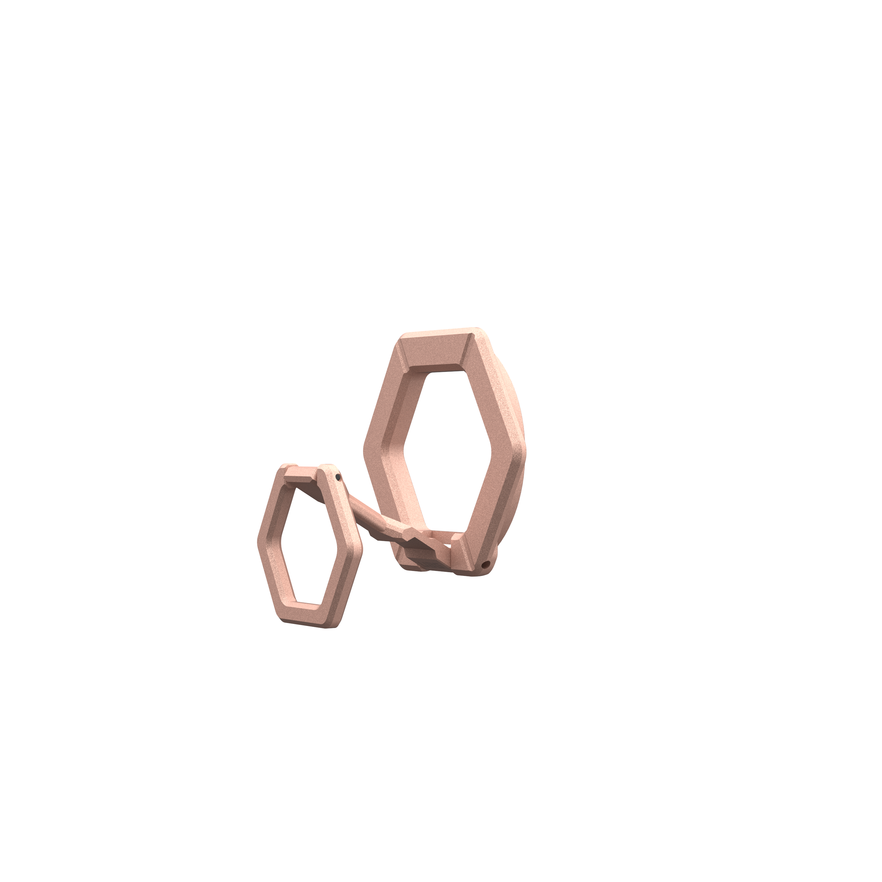 Alt View 18. UAG - Magnetic Ring Stand - Nude.