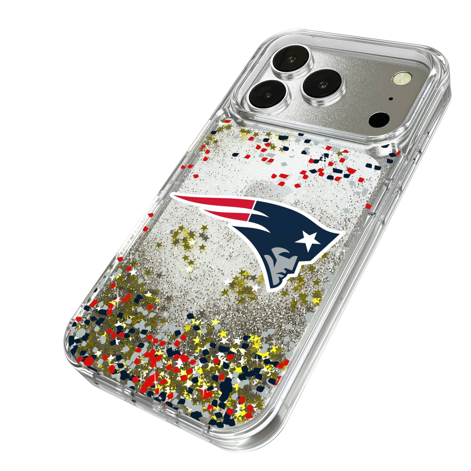 Alt View 1. Keyscaper - iPhone Glitter Case with Confetti Design - 16 - Multicolor.