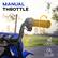 MANUAL THROTTLE
- Infinitely Variable Speed
- 1.5-3.1 mph / 2.4-5 km/h