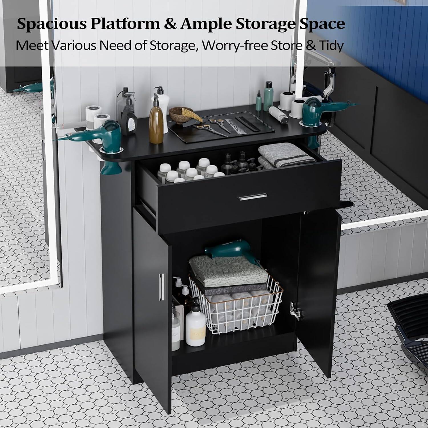 Spacious Platform & Ample Storage Space  
Meet Various Need of Storage, Worry-free Store & Tidy