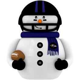 Sporticulture - Baltimore Ravens 7' Inflatable Snowman Player - Black