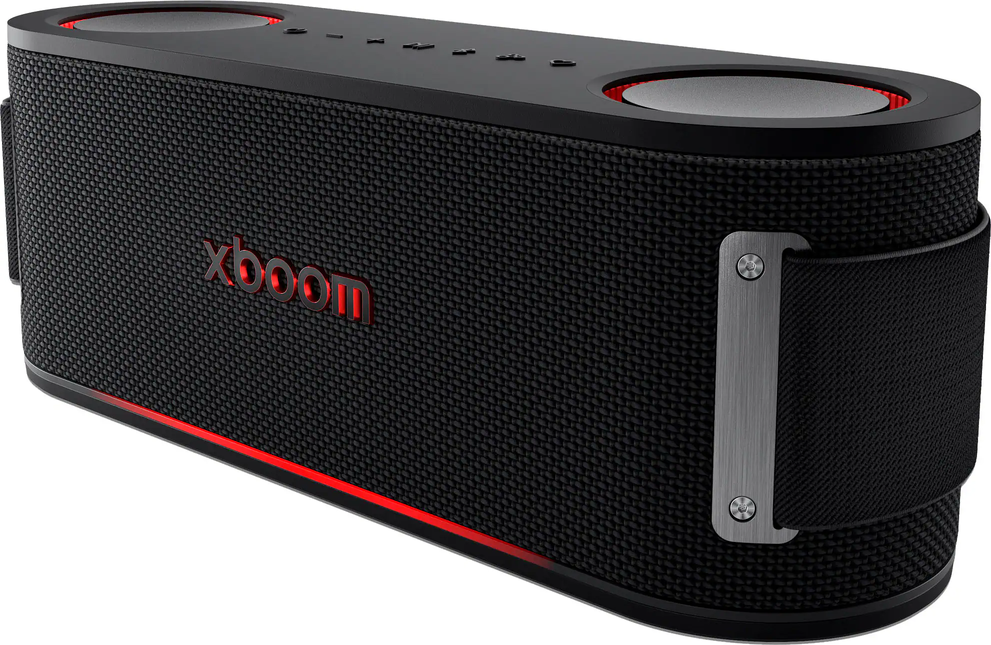 LG - xboom Bounce Portable Bluetooth Speaker - Black
