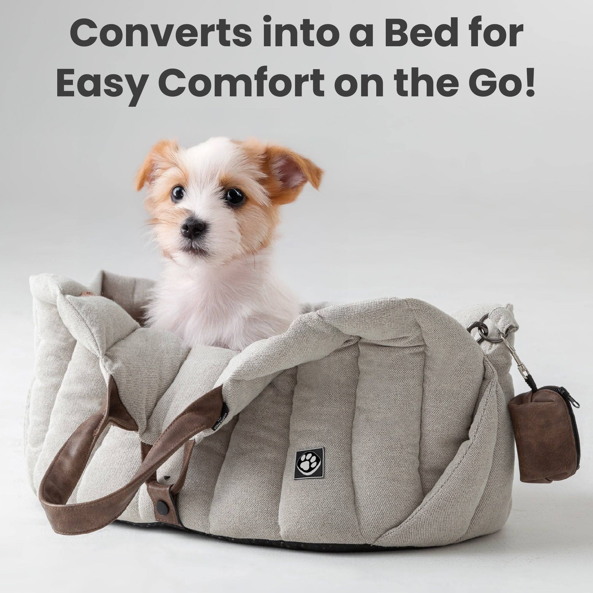 Converts into a Bed for Easy Comfort on the Go!